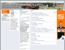 Tablet Screenshot of grandprixgames.org